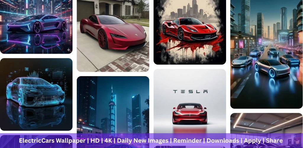 Electric Cars Wallpaper HD screenshot