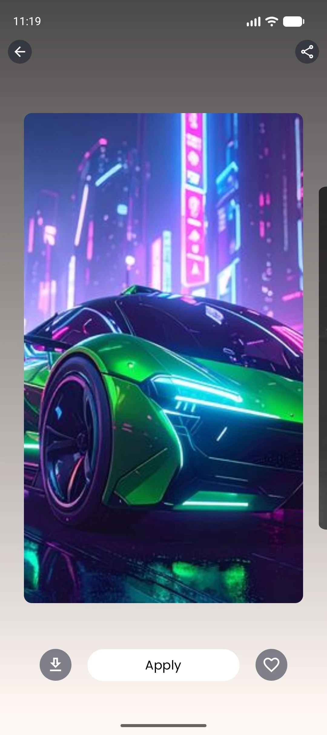 Electric Cars Wallpaper HD screenshot